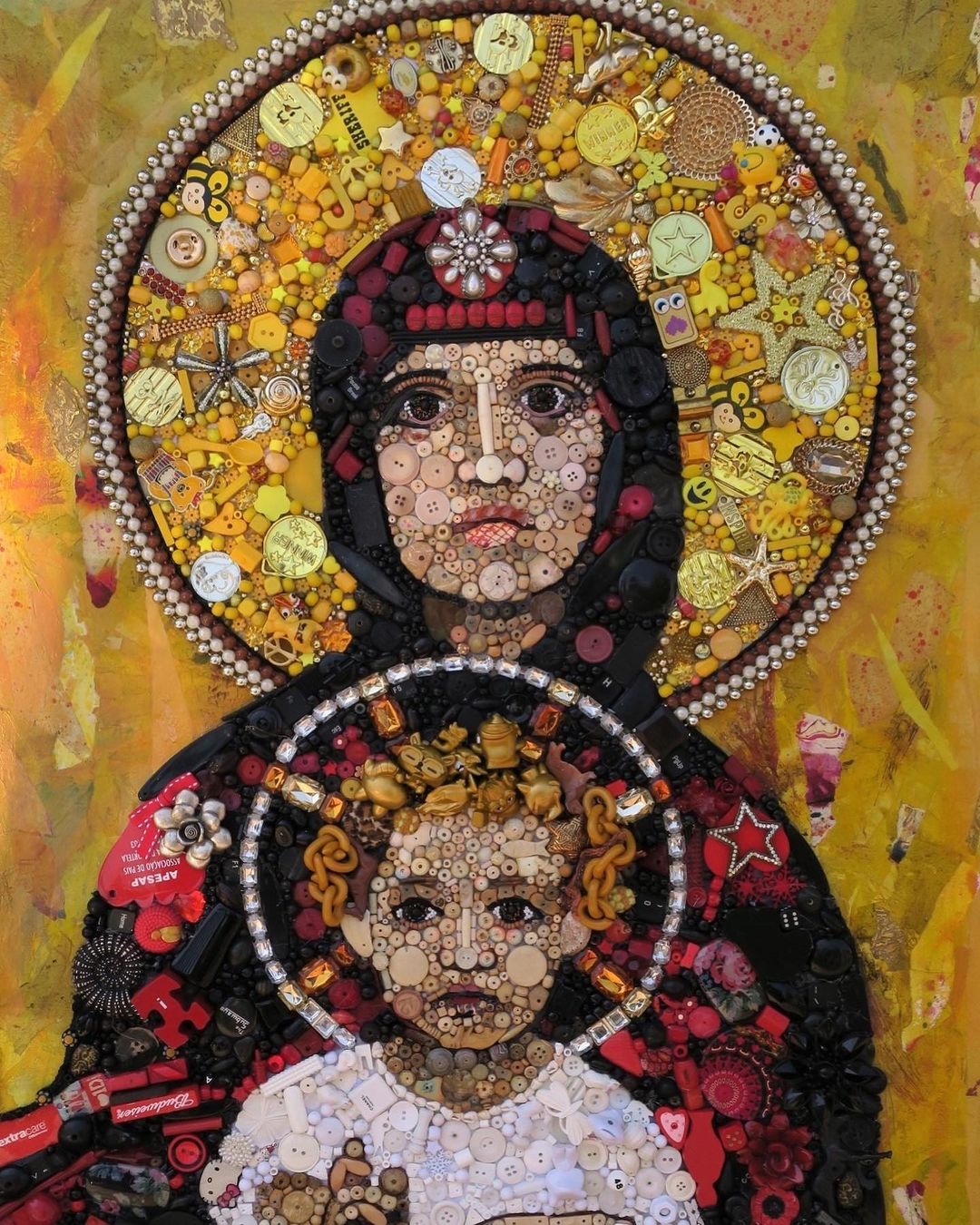 Stunning Assemblages Of Popular Portraits, Pictures, And Photos By Jane Perkins (11)