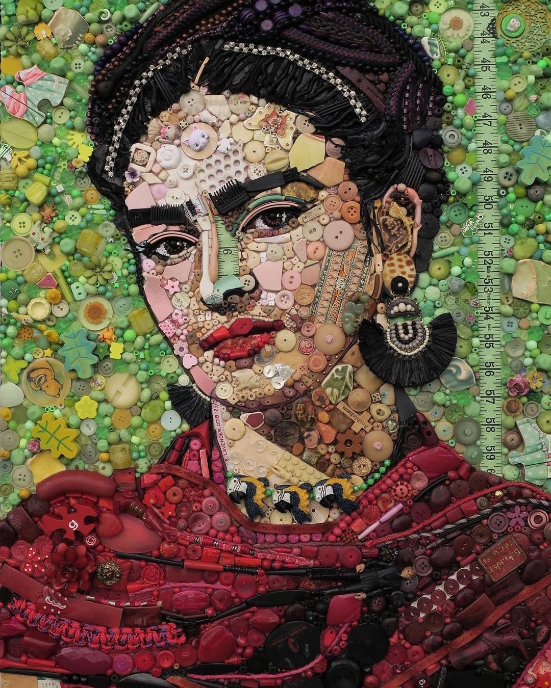 Stunning Assemblages Of Popular Portraits, Pictures, And Photos By Jane Perkins (13)