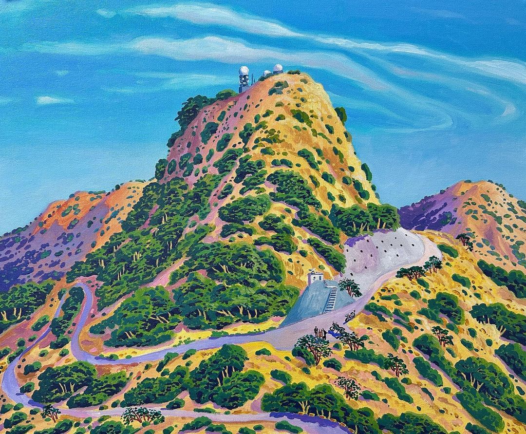 Vivid Saturated Landscape Paintings By Stephen Wong Chun Hei (2)