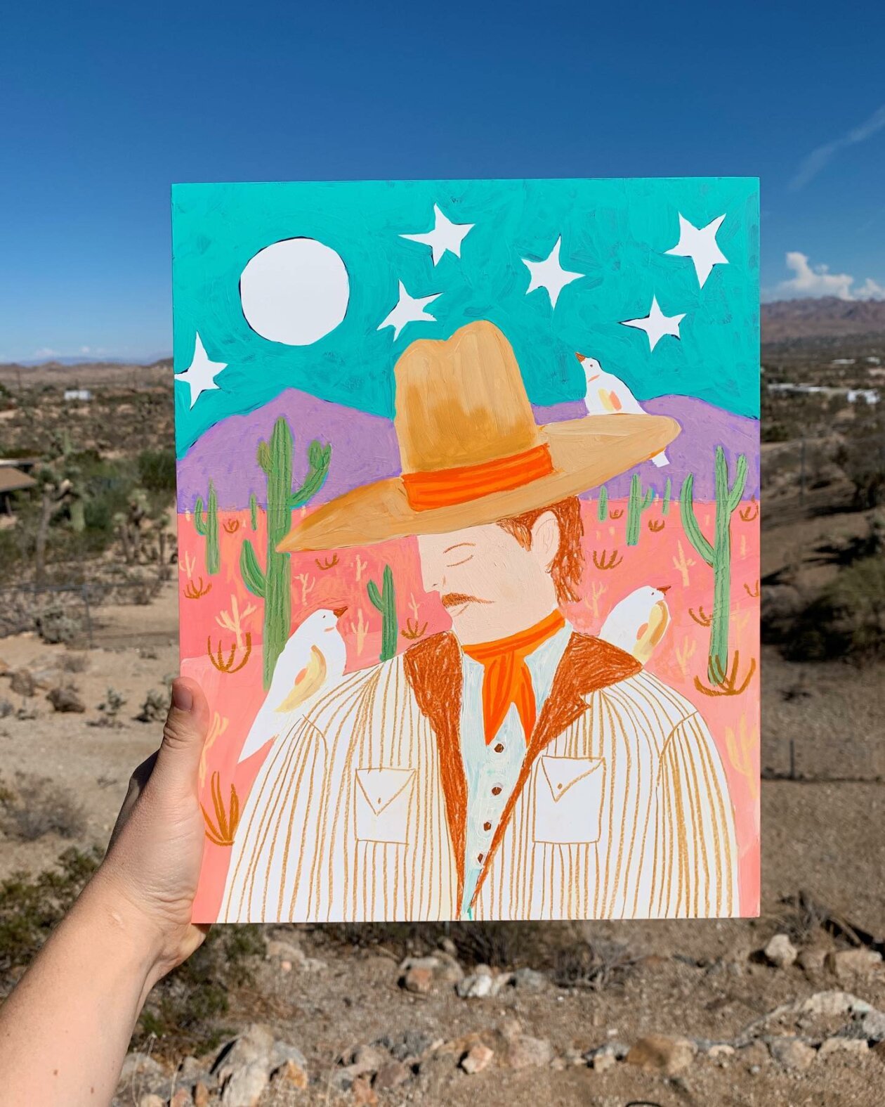 American Southwest, Vibrant Paintings And Sculptures By Melissa Lakey (16)