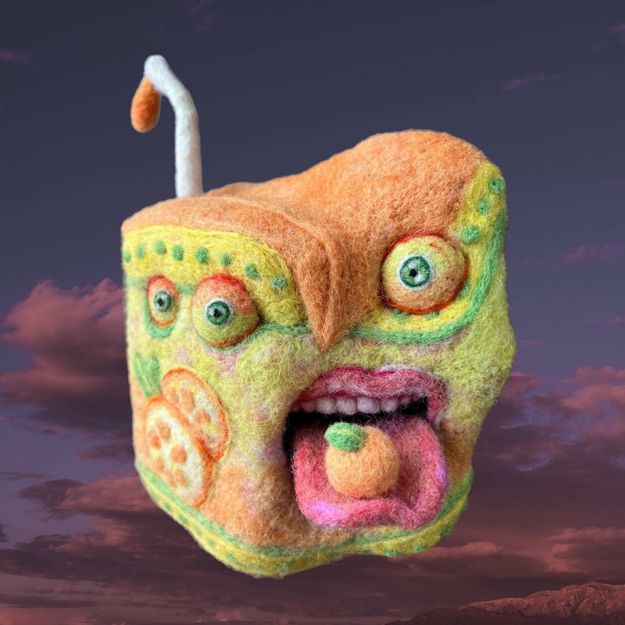 Amusing And Creepy Felt Monsters By Audrey Montoya (10)