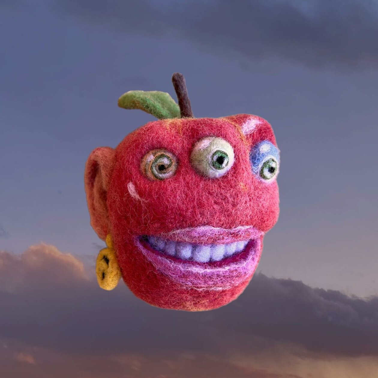 Amusing And Creepy Felt Monsters By Audrey Montoya (14)