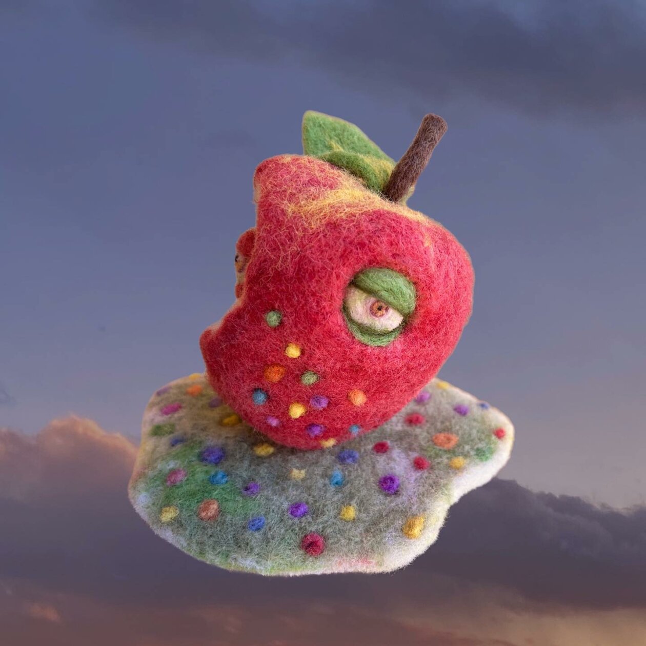 Amusing And Creepy Felt Monsters By Audrey Montoya (15)