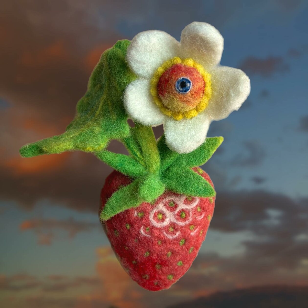 Amusing And Creepy Felt Monsters By Audrey Montoya (7)