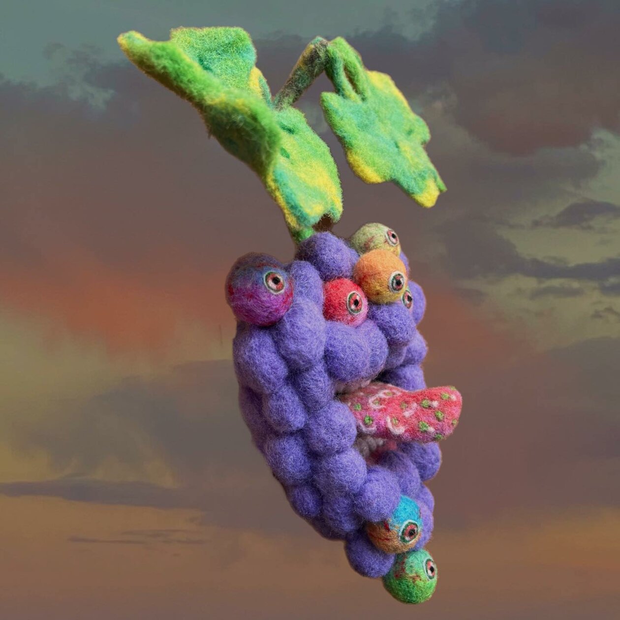 Amusing And Creepy Felt Monsters By Audrey Montoya (8)