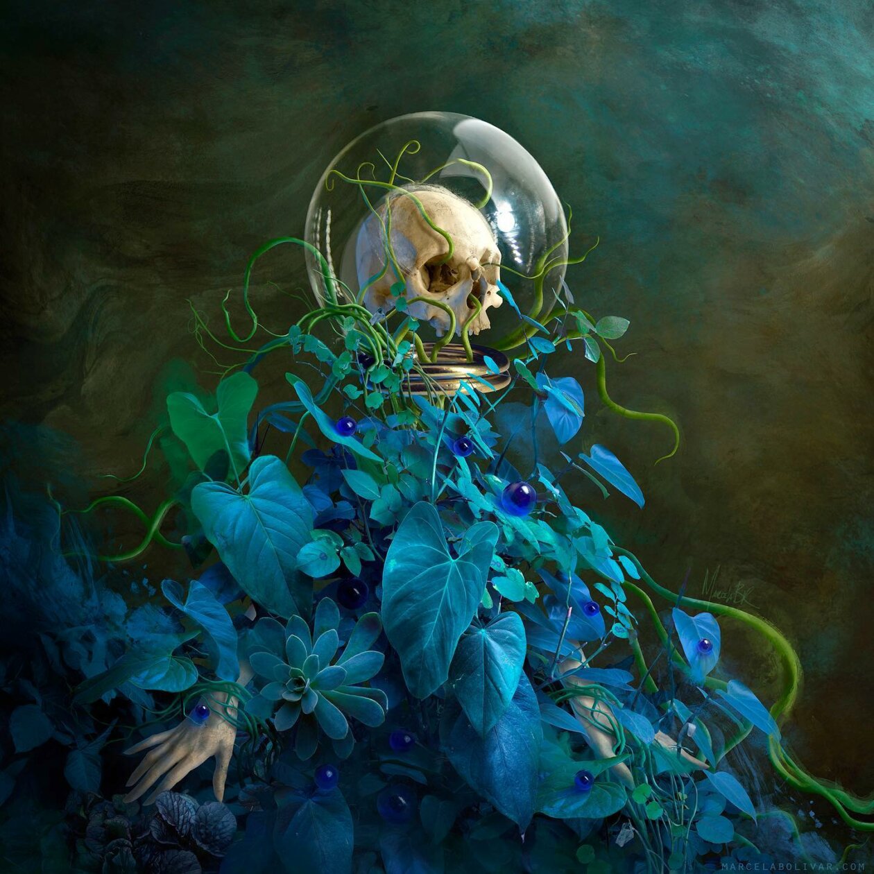 Dark, Lush, And Surreal Digital Paintings By Marcela Bolívar (13)