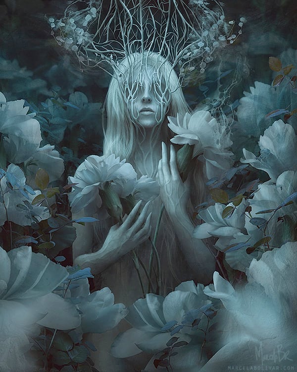 Dark, Lush, And Surreal Digital Paintings By Marcela Bolívar (2)