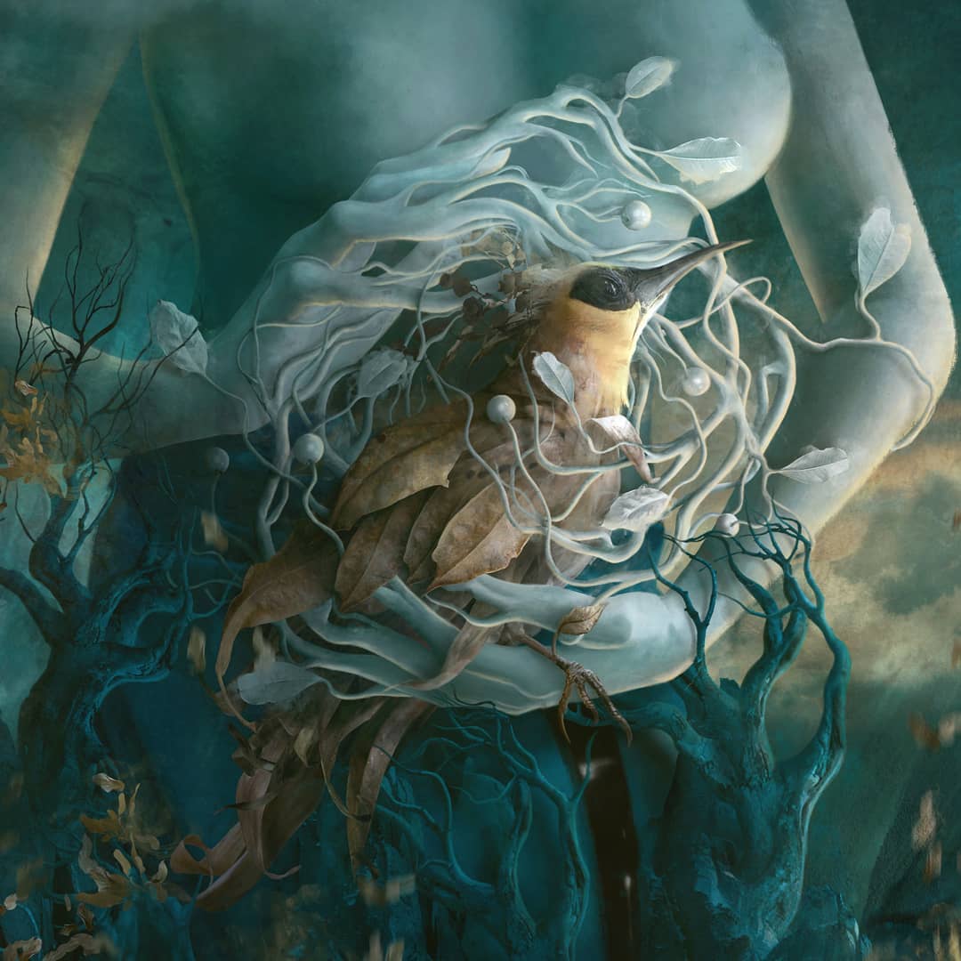 Dark, Lush, And Surreal Digital Paintings By Marcela Bolívar (20)