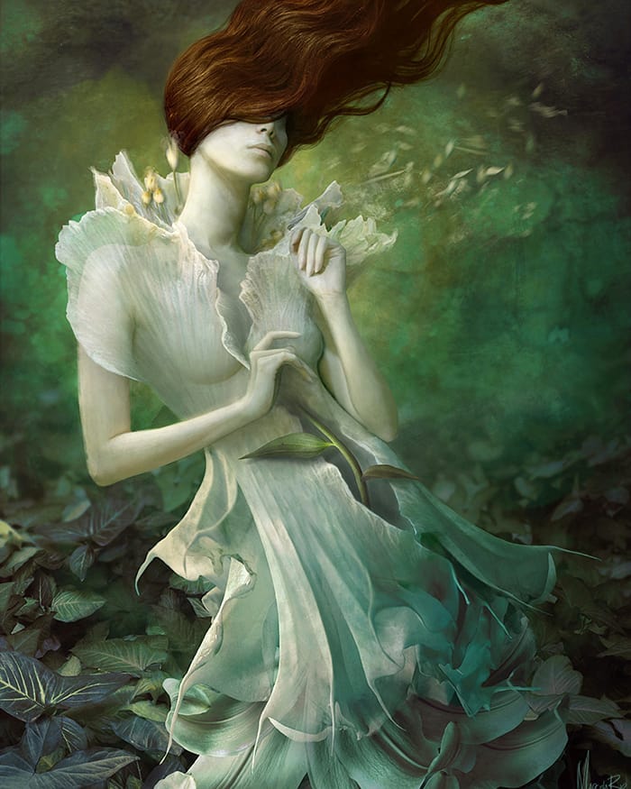 Dark, Lush, And Surreal Digital Paintings By Marcela Bolívar (3)