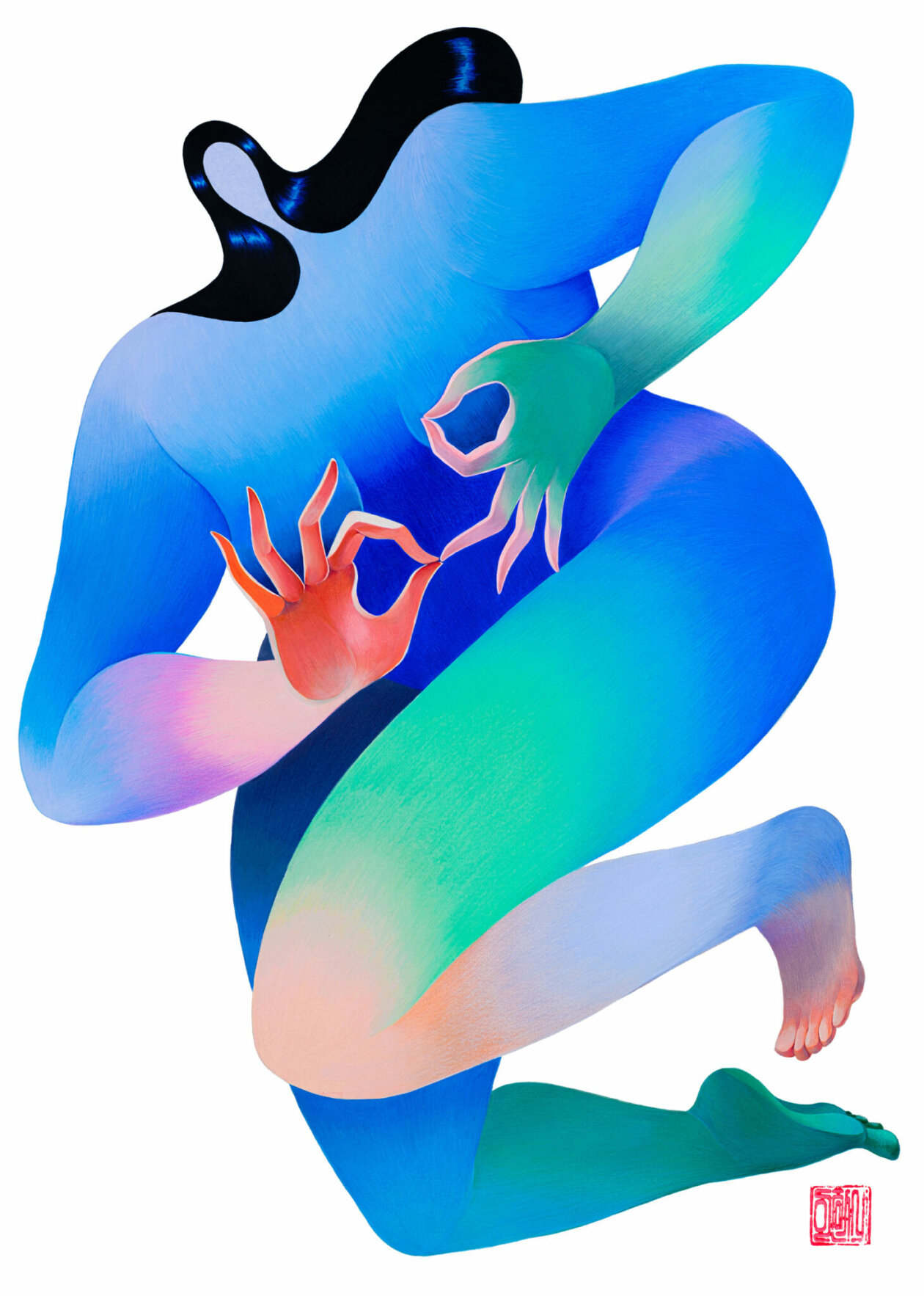 Ethereal Woman Paintings By Hanna Lee Joshi (11)