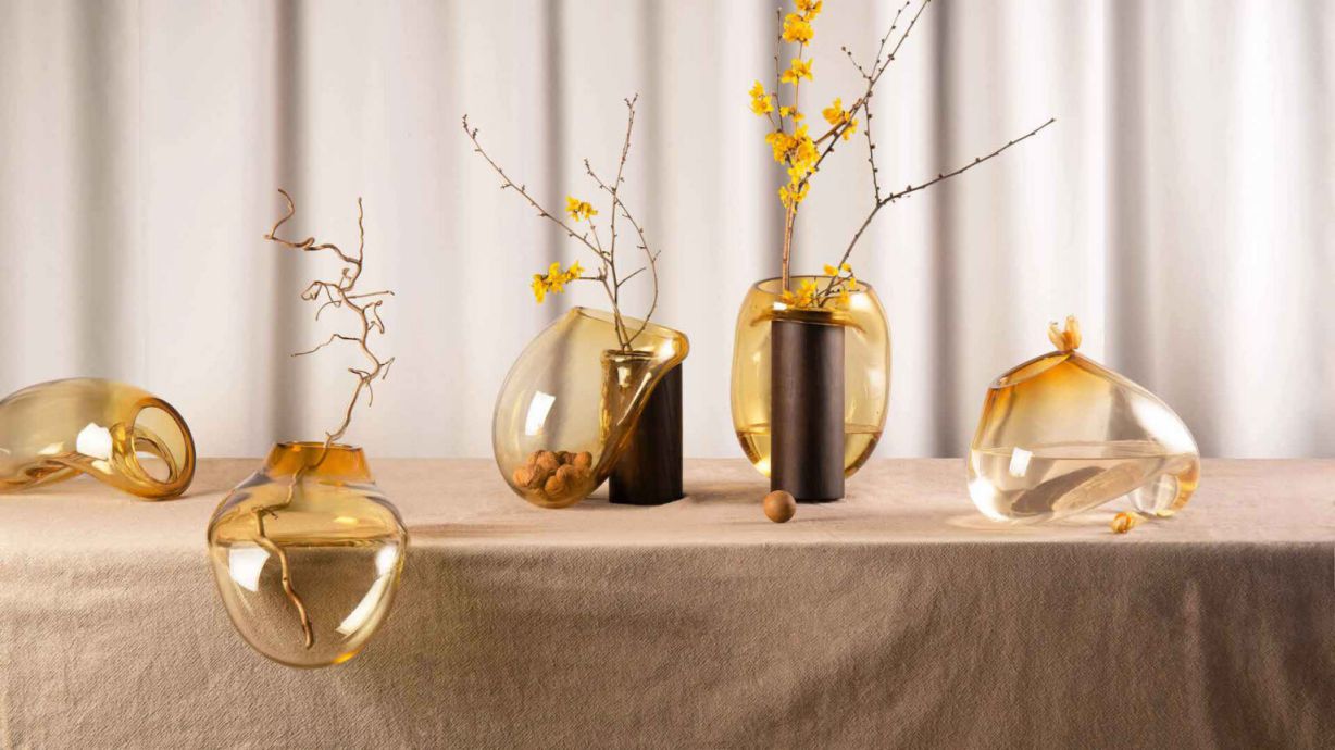 Gutta, A Melting Glass Vase Series By Kateryna Sokolova (9)