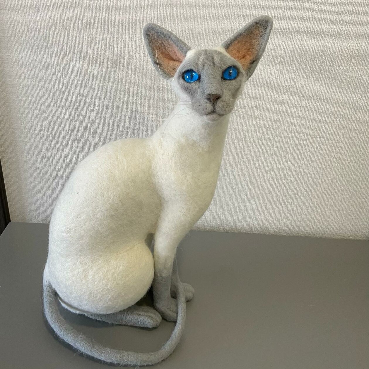 Hyper Realistic Animal Felted Wool Sculptures By Alla Rebrova (15)