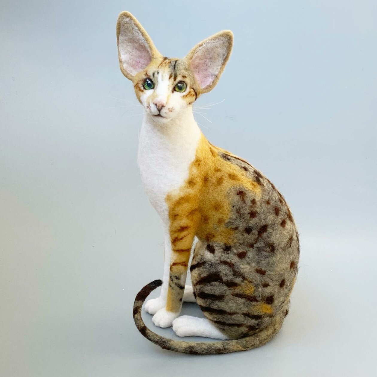 Hyper Realistic Animal Felted Wool Sculptures By Alla Rebrova (19)