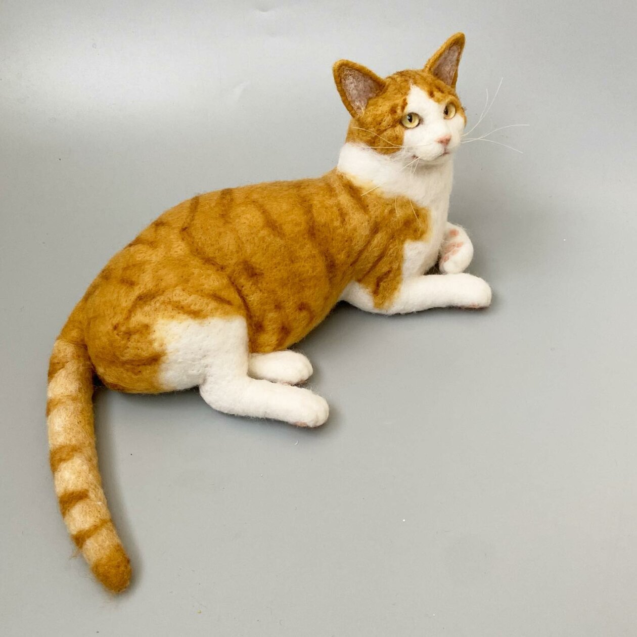 Hyper Realistic Animal Felted Wool Sculptures By Alla Rebrova (20)