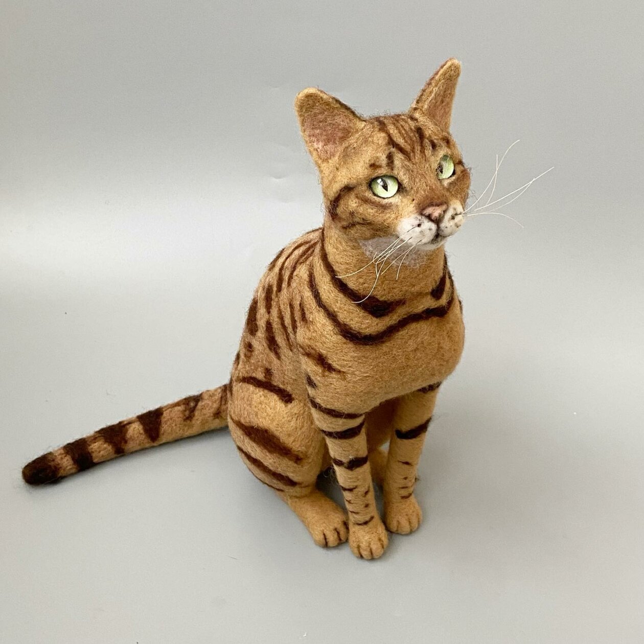 Hyper Realistic Animal Felted Wool Sculptures By Alla Rebrova (21)