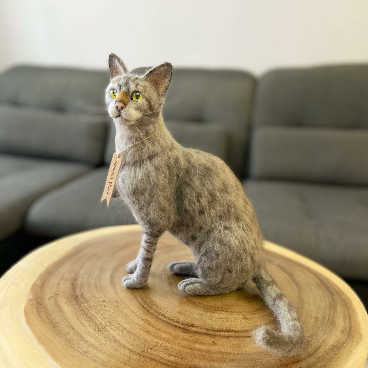 Hyper Realistic Animal Felted Wool Sculptures By Alla Rebrova (3)