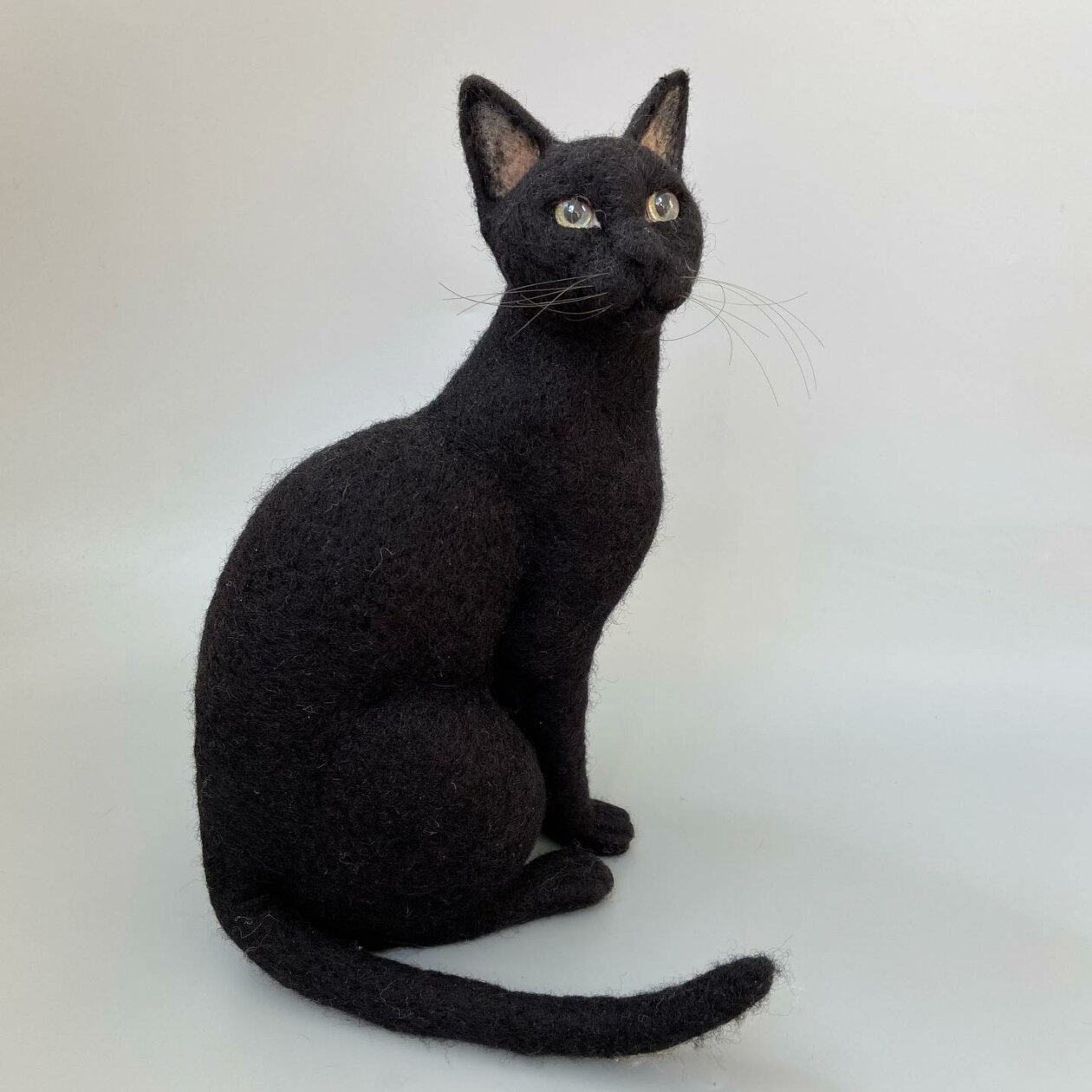 Hyper Realistic Animal Felted Wool Sculptures By Alla Rebrova (7)