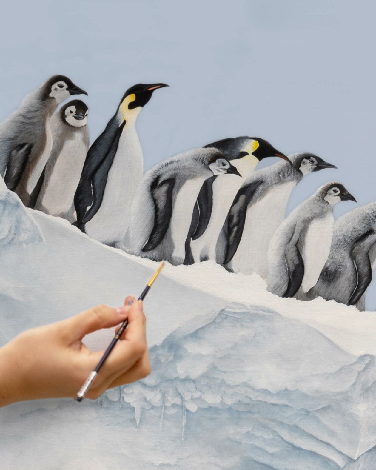 Hyper Realistic Animal Portrait Paintings By Sophie Green (10)