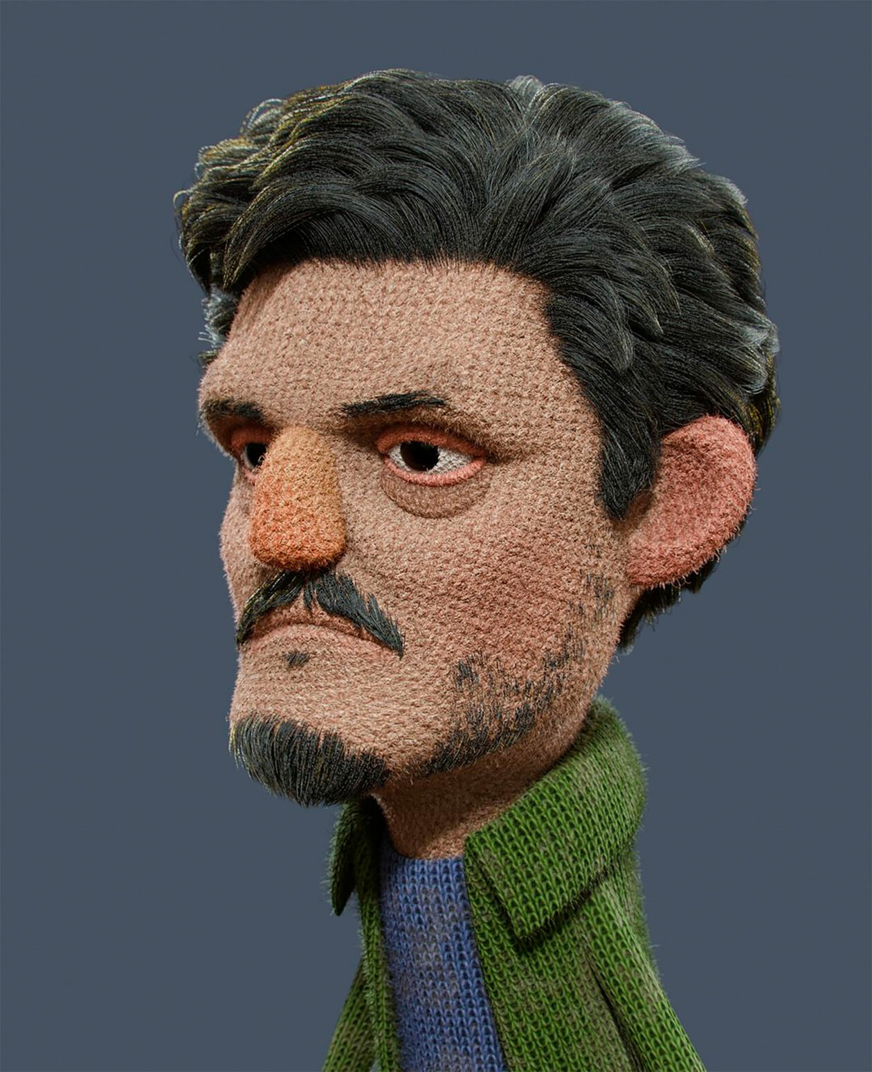 Hyper Realistic Illustrations Of Crochet Characters By Akbar Erabiyan (6)