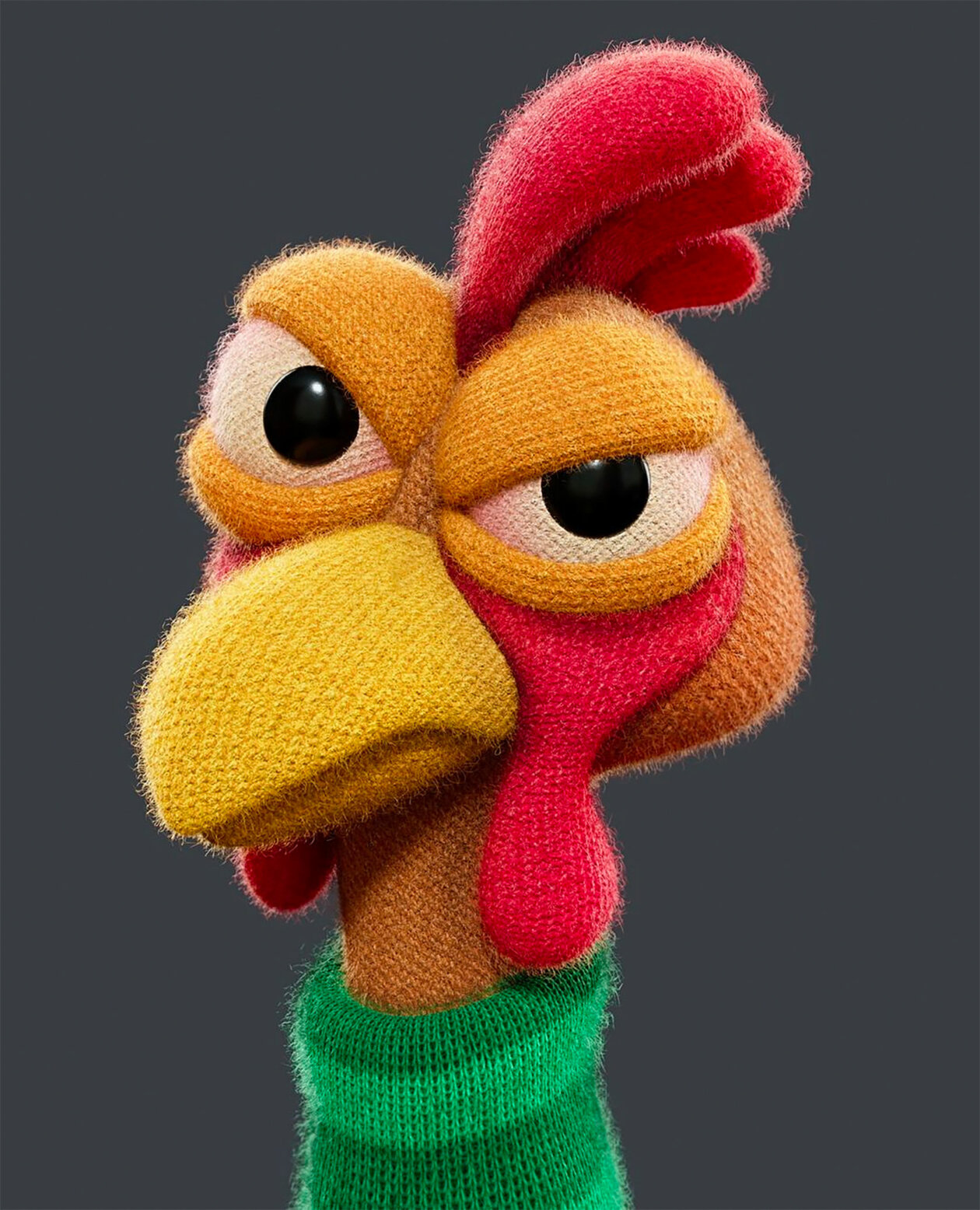 Hyper Realistic Illustrations Of Crochet Characters By Akbar Erabiyan (7)