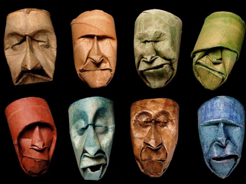 Masks Made From Toilet Paper Rolls By Junior Fritz Jacquet (8)