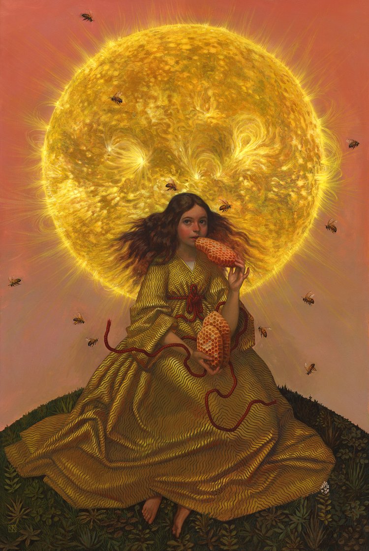 Surreal Illustrative Paintings By Kristin Kwan (1)