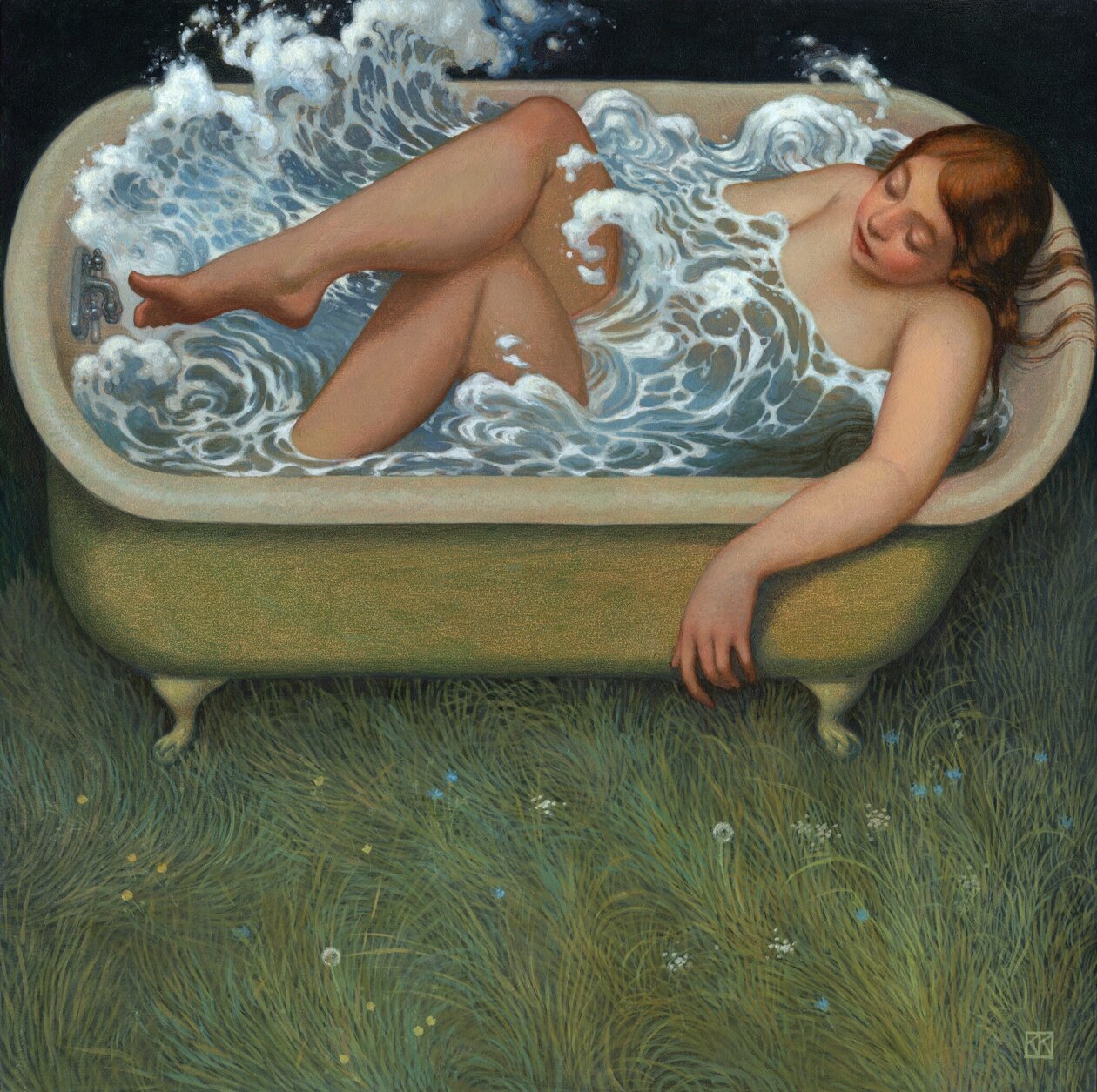 Surreal Illustrative Paintings By Kristin Kwan (10)