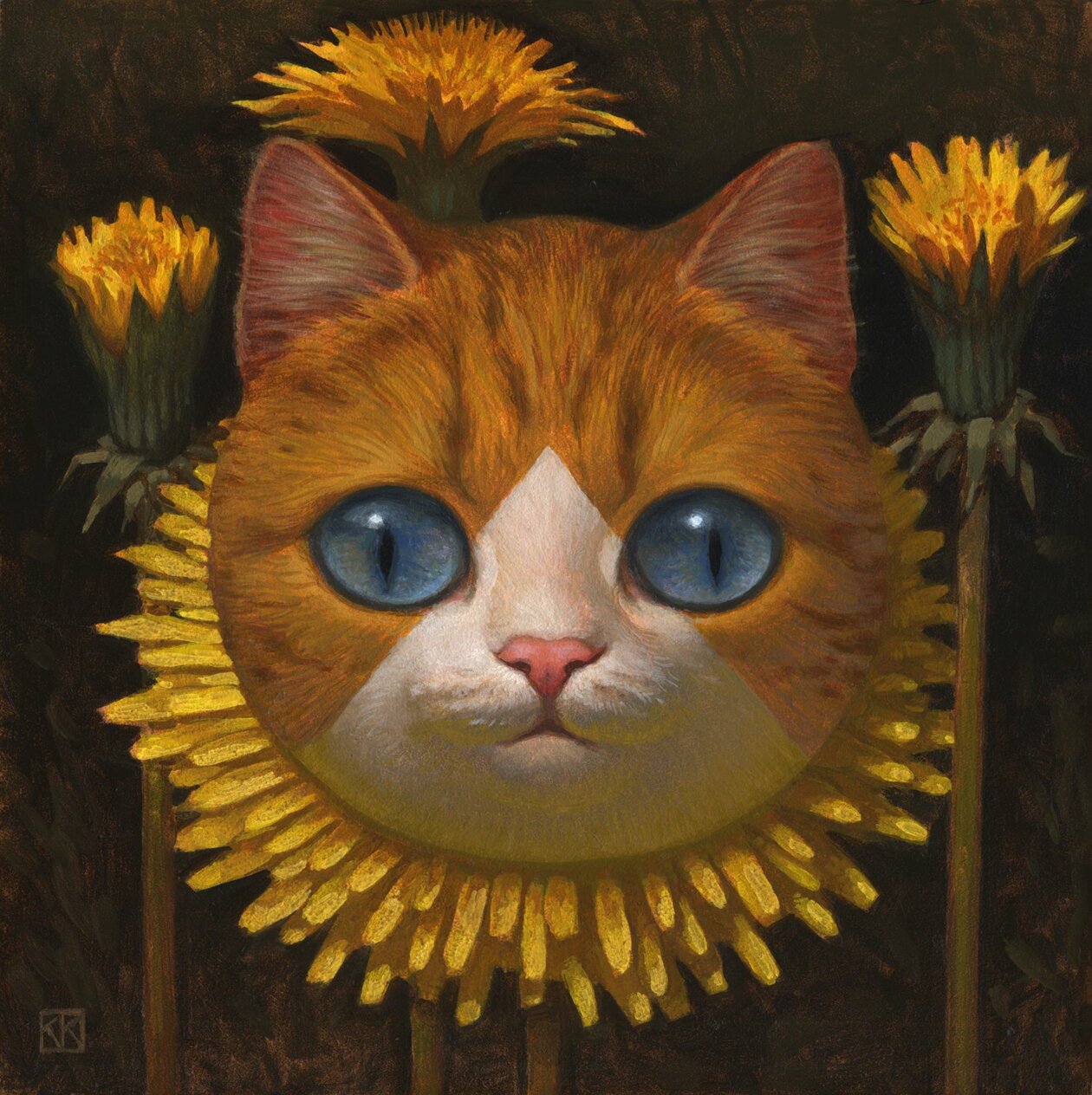 Surreal Illustrative Paintings By Kristin Kwan (6)