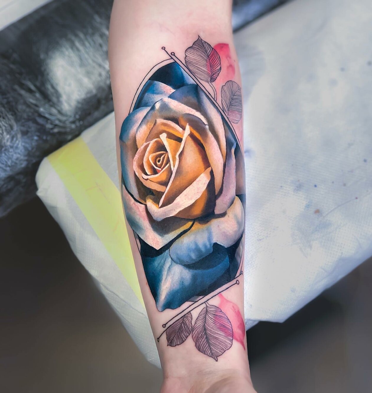 The Exuberant Mixed Style Tattoos Of Chris Rigoni (11)