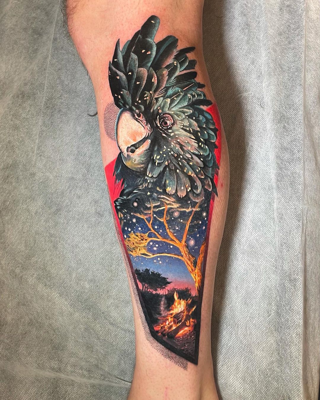 The Exuberant Mixed Style Tattoos Of Chris Rigoni (15)
