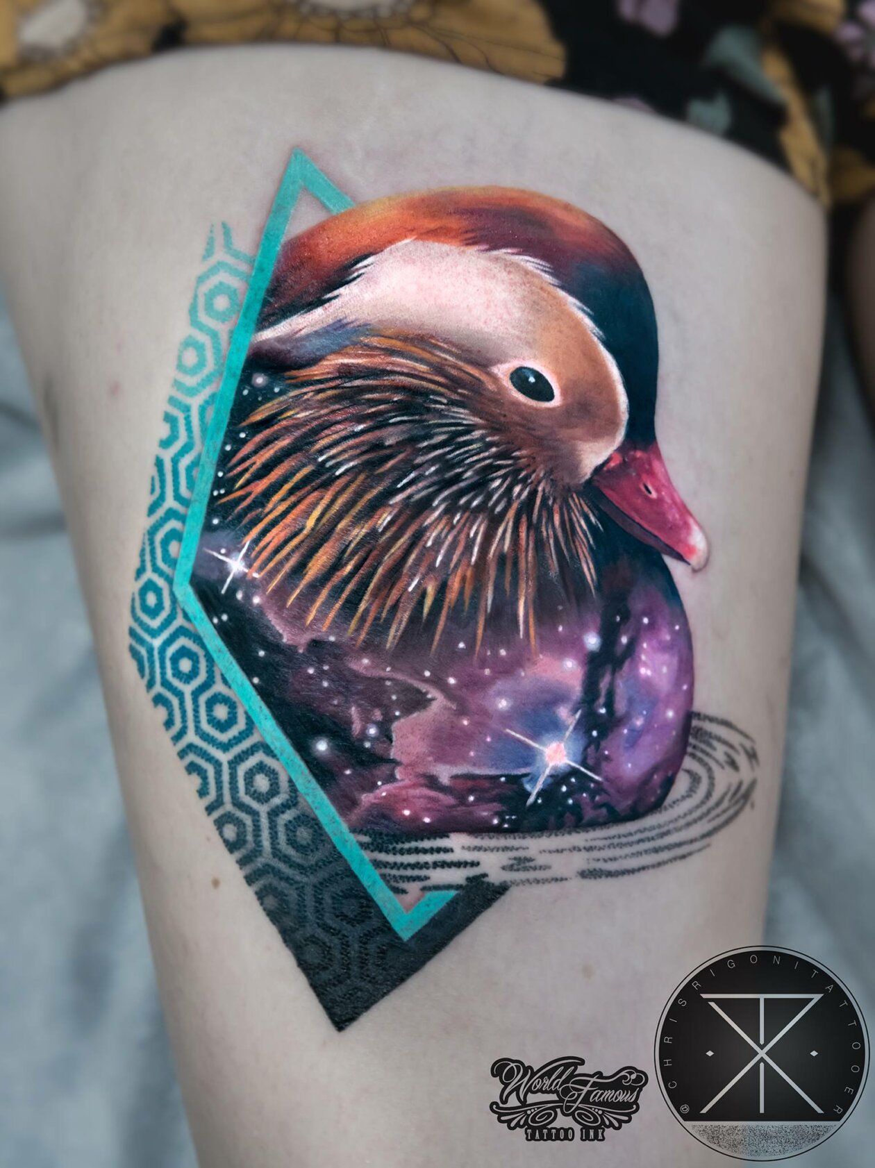 The Exuberant Mixed Style Tattoos Of Chris Rigoni (2)