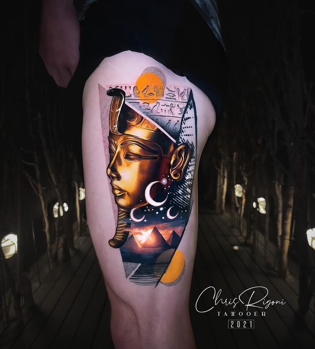 The Exuberant Mixed Style Tattoos Of Chris Rigoni (21)