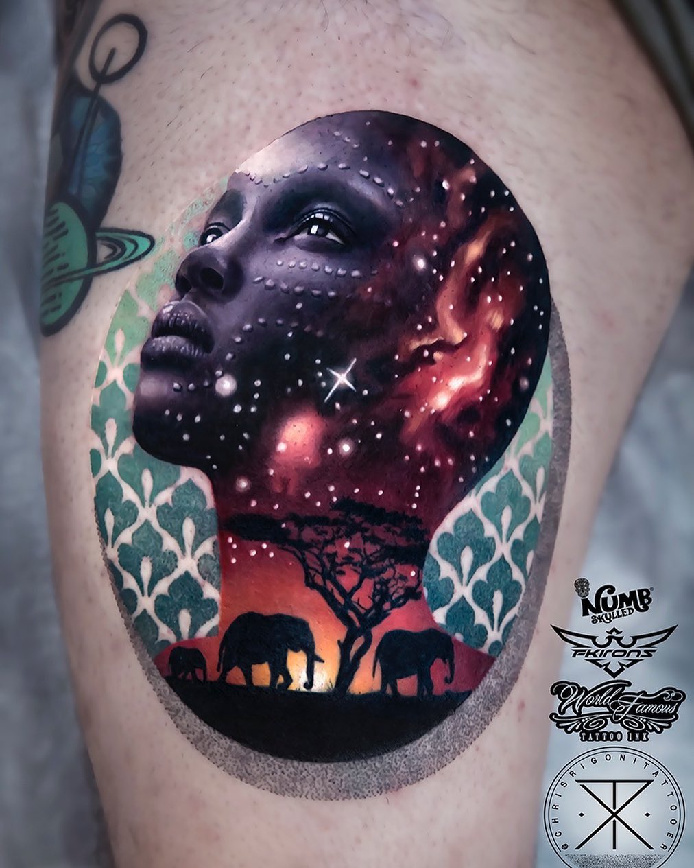 The Exuberant Mixed Style Tattoos Of Chris Rigoni (9)