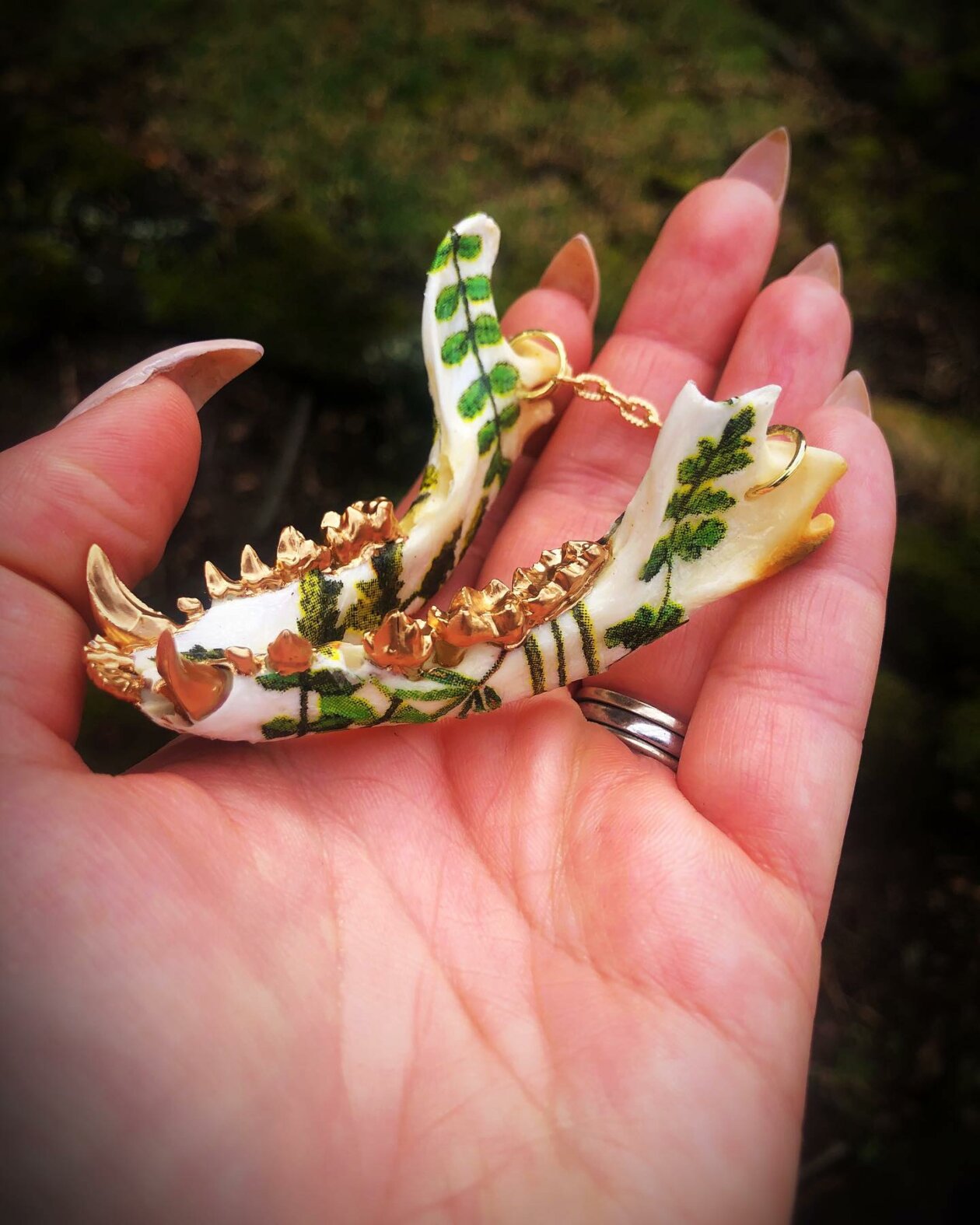 The Floral Decorated Bone And Skull Art Of Emmanuelle Jobidon (15)