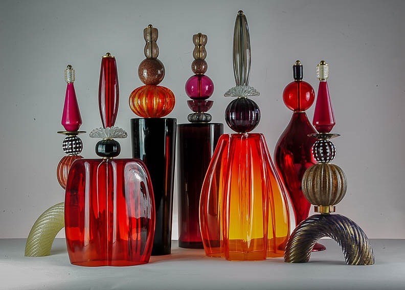 The Unique Sculptural Glass Lamps Of Silvia Finiels (11)