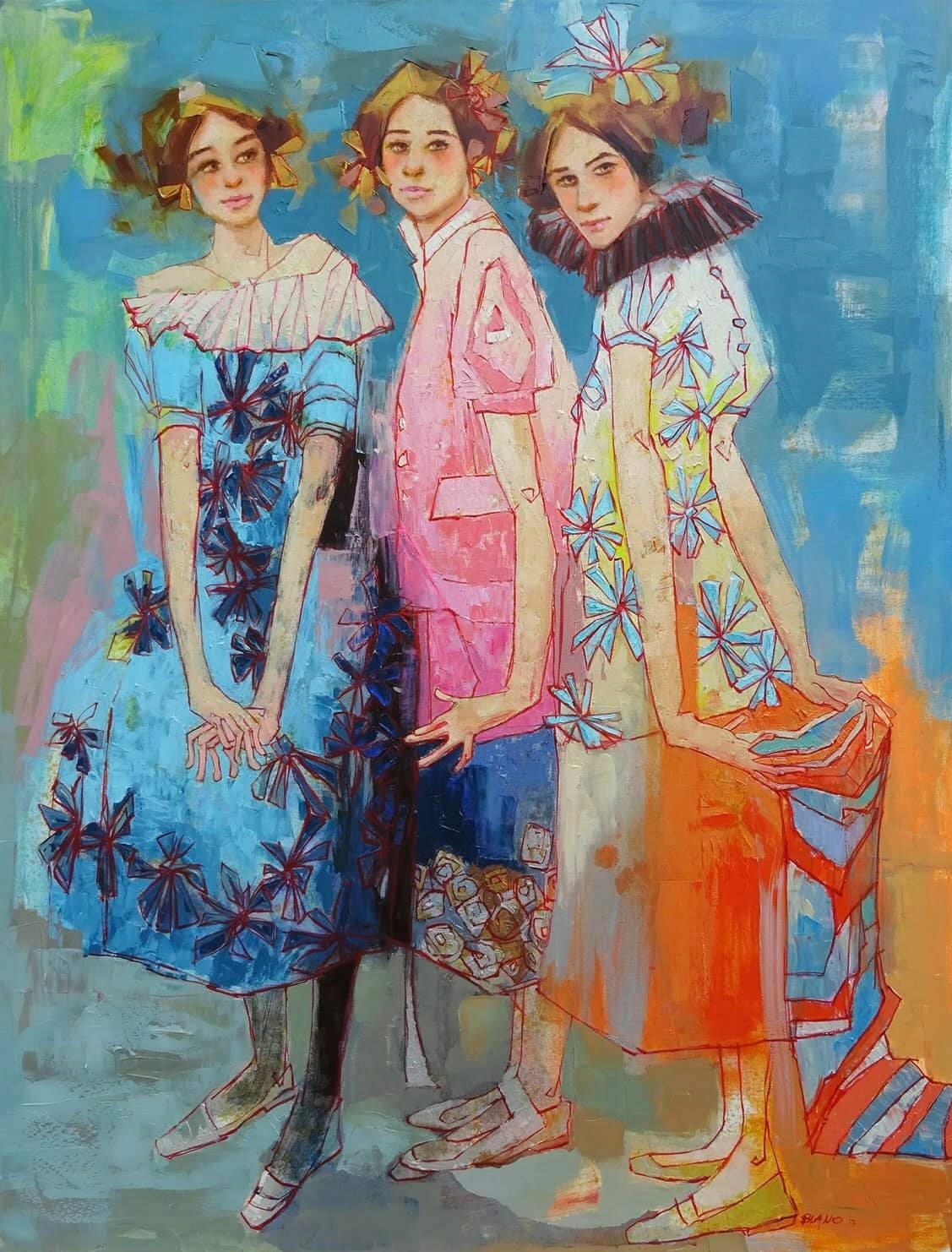 Female Figures By Lilas Blano 18