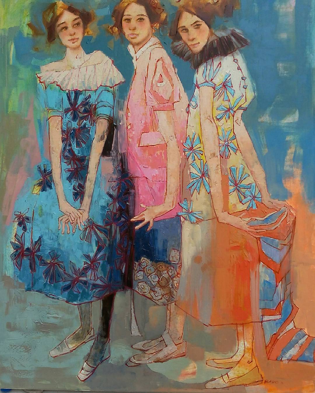 Female Figures By Lilas Blano 3