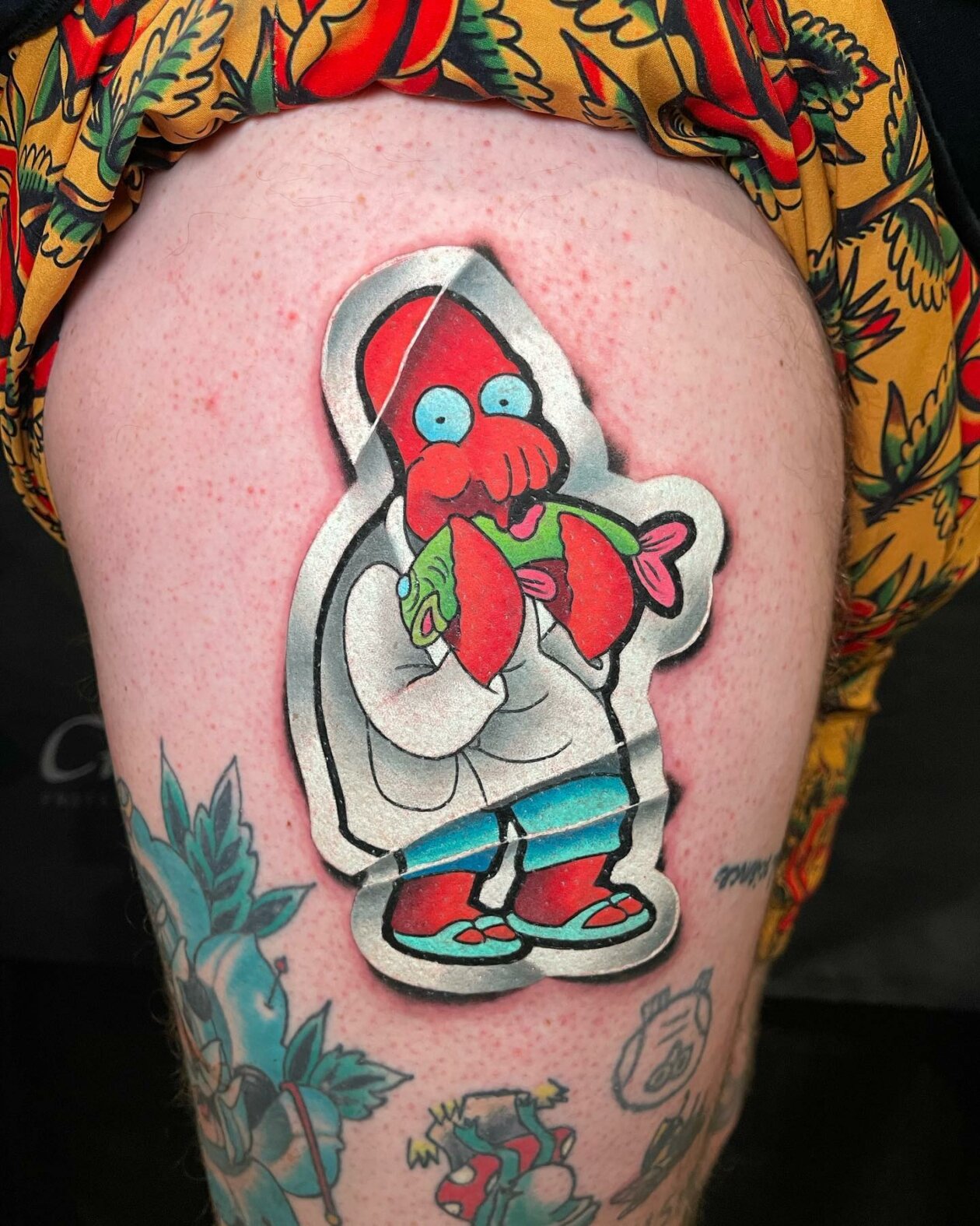 Luke Cormiers Sticker Tattoos 4