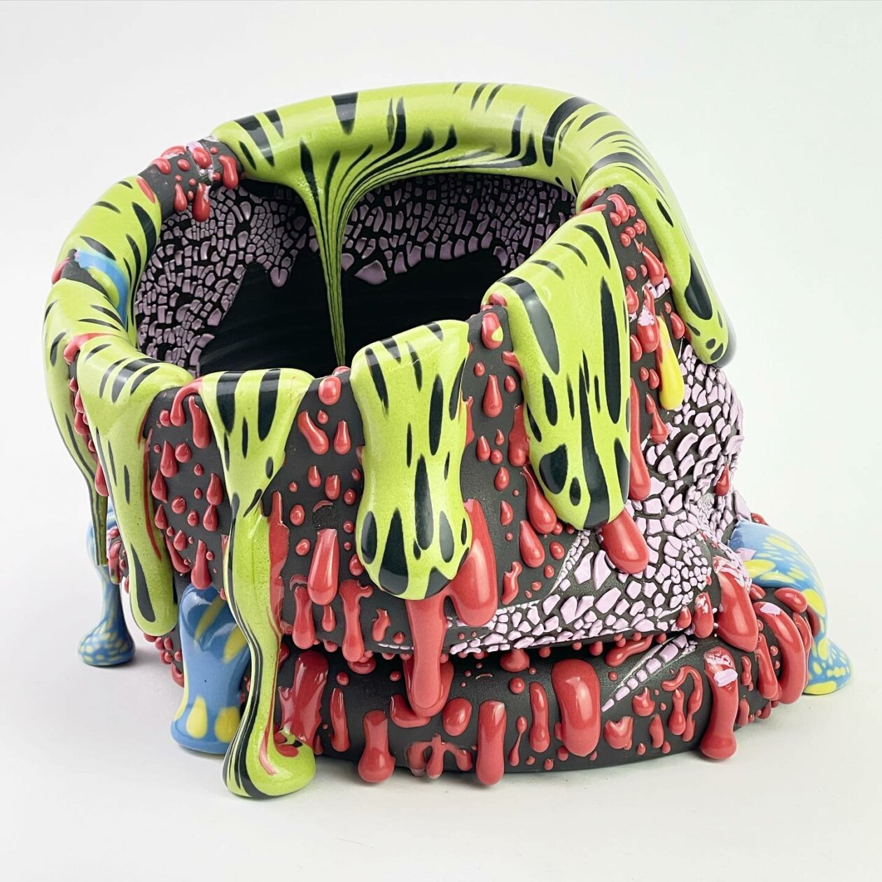Playful Ceramic Vessels Of Strange Creatures And Melted Shapes By Philip Kupferschmidt 10