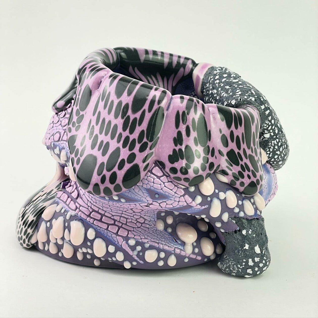 Playful Ceramic Vessels Of Strange Creatures And Melted Shapes By Philip Kupferschmidt 8