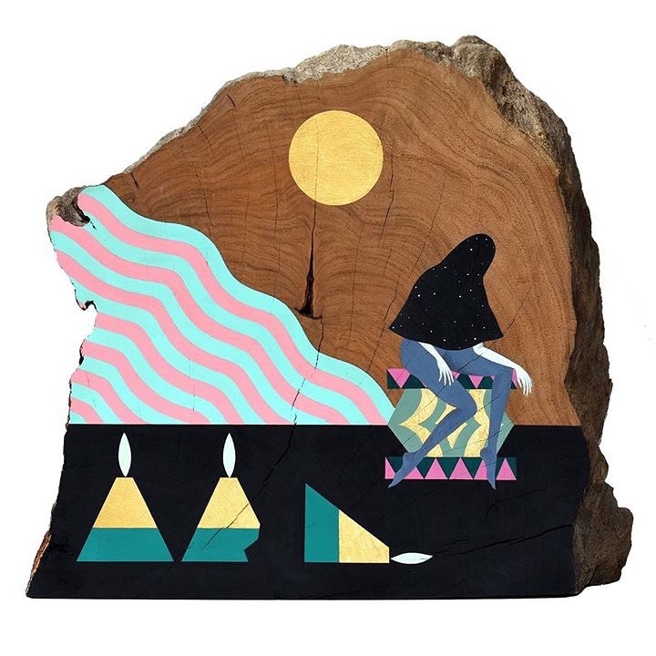 Surreal Multicolored Paintings By Adrian Landon Brooks 2