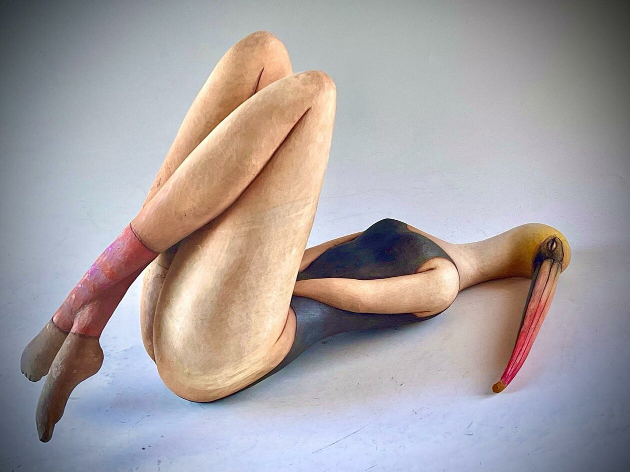 Elegant Animal Hand Carved Wooden Sculptures By Nikichi 16