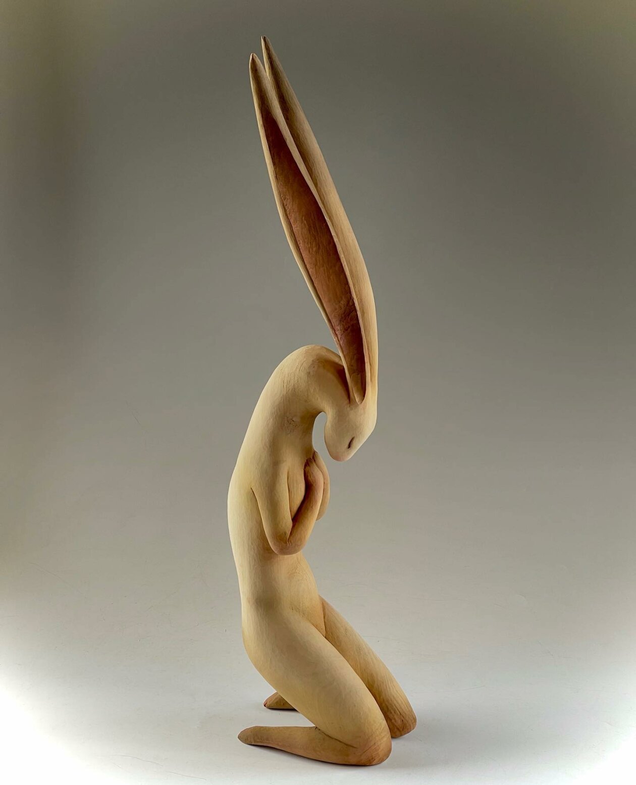 Elegant Animal Hand Carved Wooden Sculptures By Nikichi 2