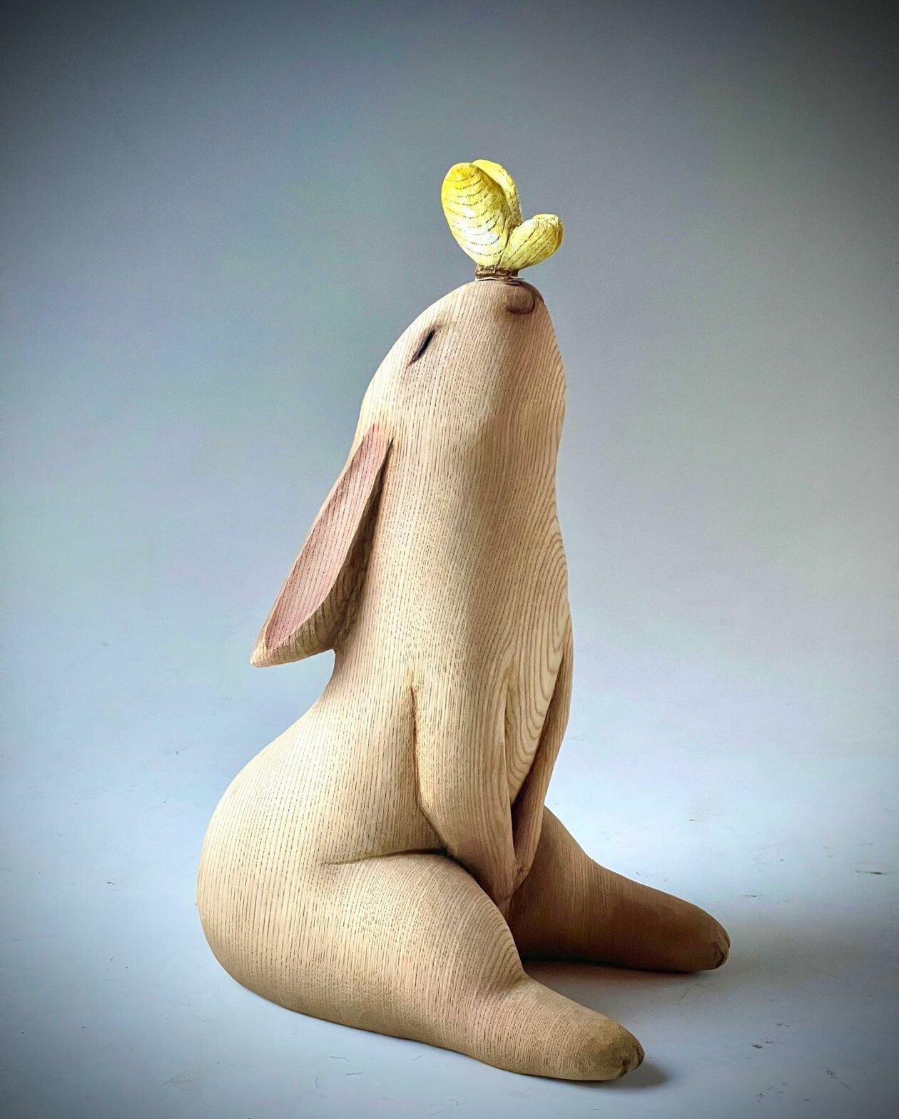 Elegant Animal Hand Carved Wooden Sculptures By Nikichi 6