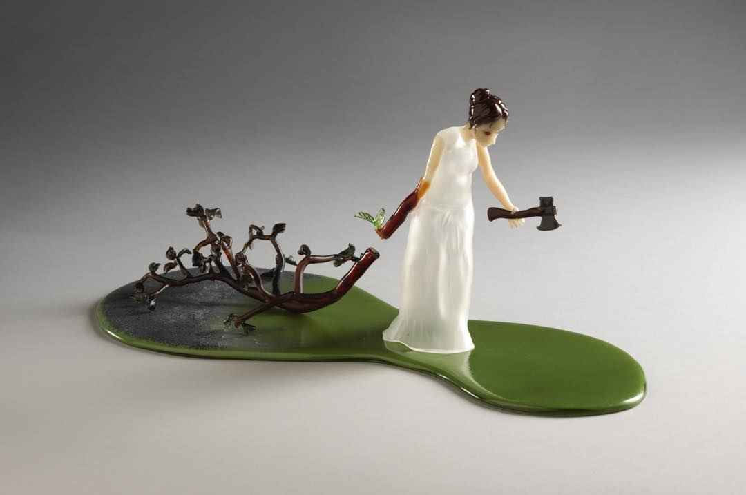 Enchanting Surrealistic Glass Sculptures By Carmen Lozar 18