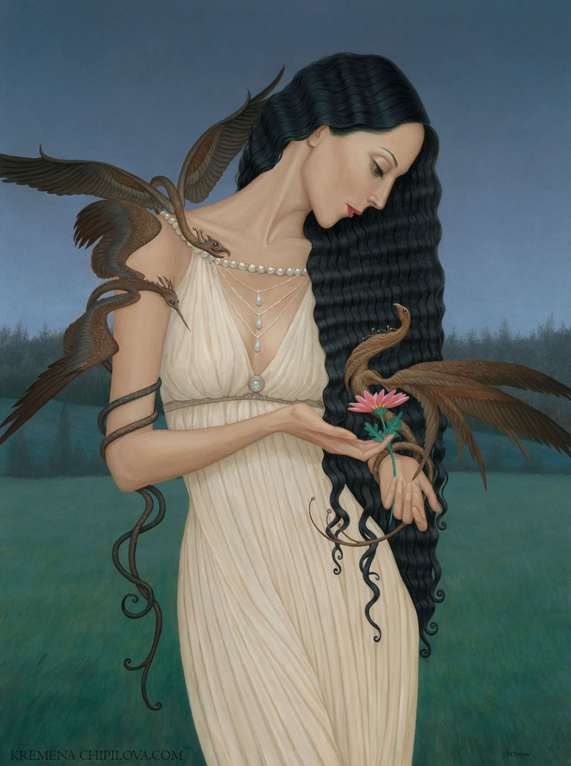 Gorgeous Magic Realism Paintings By Kremena Chipilova 11