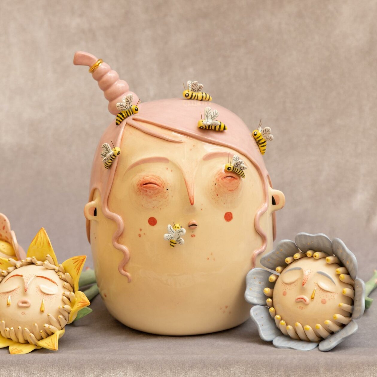 Lovely Ceramic Sculptures By Abi Castillo 2