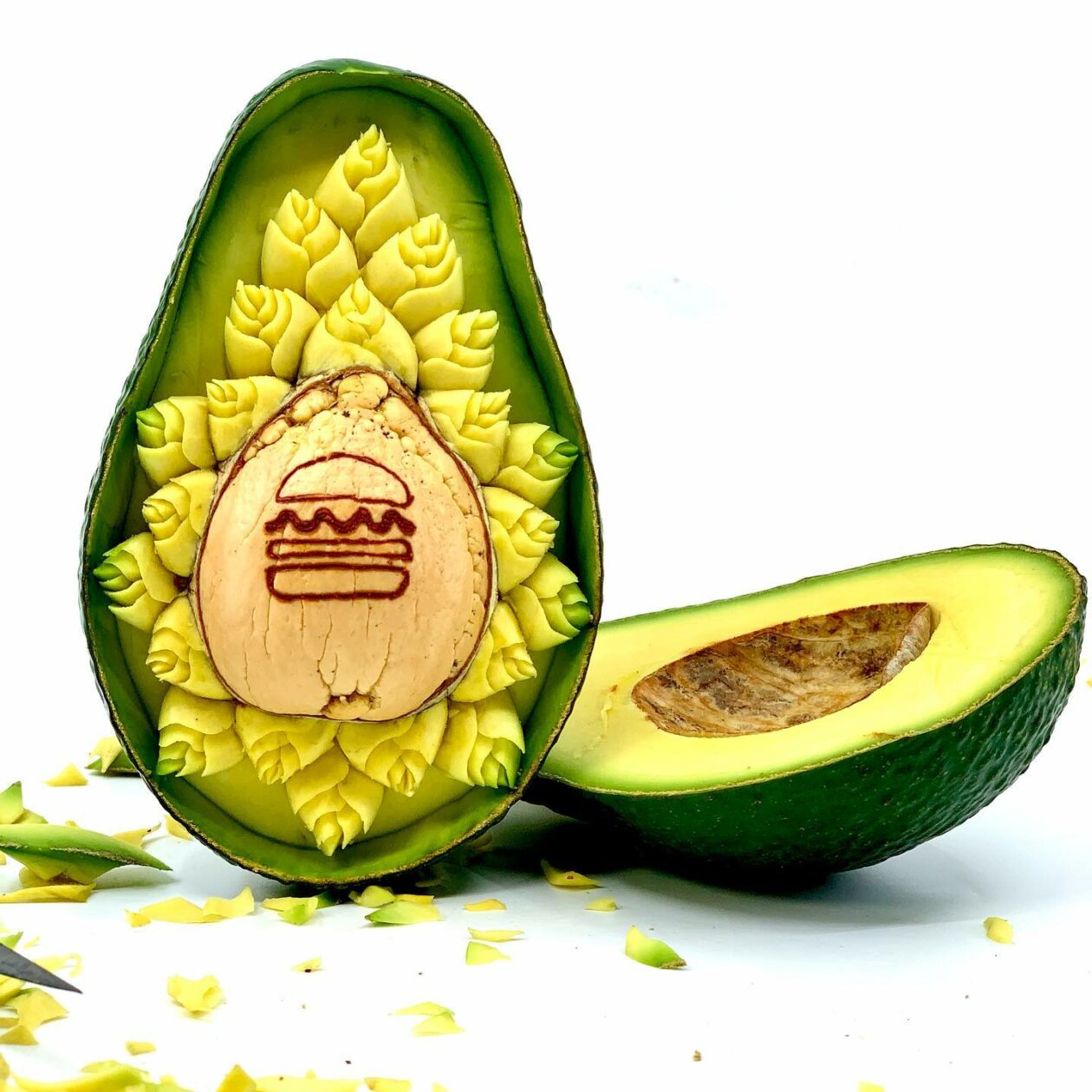 Superb Fruit And Vegetable Carvings By Daniele Barresi 14