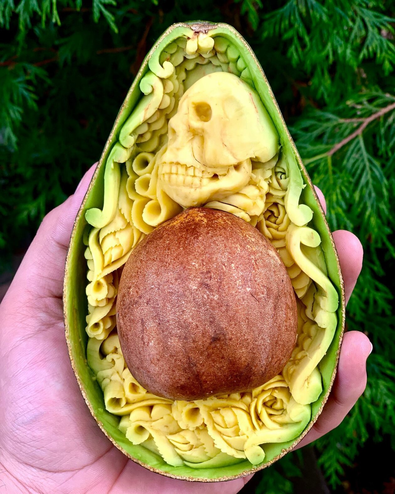 Superb Fruit And Vegetable Carvings By Daniele Barresi 2