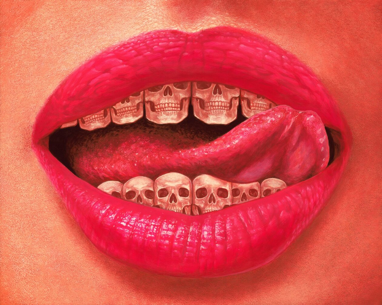 Surreal Acrylic On Wood Paintings By Casey Weldon 12